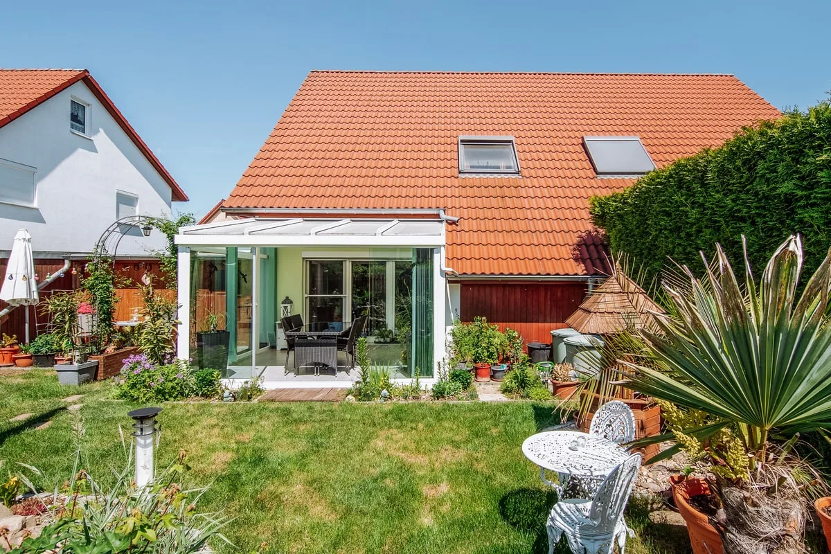 Garten und Wintergarten